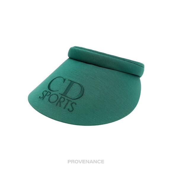? Christian Dior CD Sports Logo Visor - Green main image 7